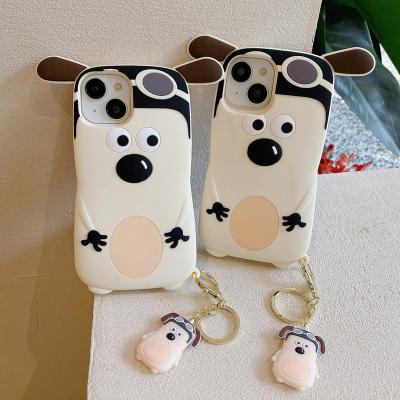 China Cute Cartoon Silicone Cover Device Light Weight Customized Cell Phone Case For iPhone 6 7 8 Plus Pro Max 14 13 12 11 Case For iphone for sale