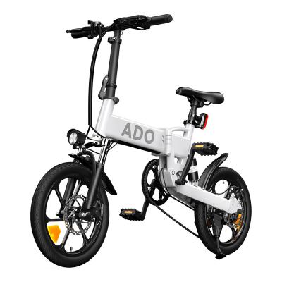 China A16 350W Aluminum Alloy A16 350W eBike Wholesale City Electric Folding Bike Electric Bicycle Electric Foldable Bike for sale