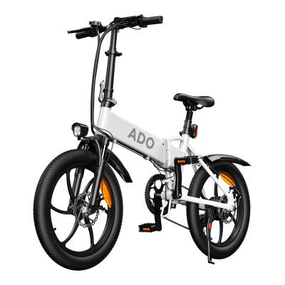 China 20 Inch AGITATION A20 Aluminum Alloy Warehouse Motor Chain Drive Electric Bicycle 350W 36V Folding Electric Road Mountain Bike for sale