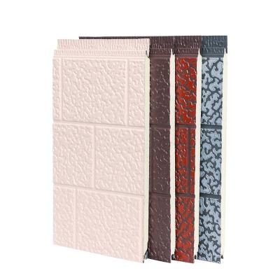 China Modern Exterior Wall Panel For Warehouse PU Cleanroom System Pharmaceutical Clean Room Wall Sandwich Panels for sale