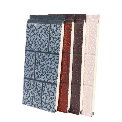 China China Modern Sectional Garage Door Covering PU Foam Sandwich Panel for sale