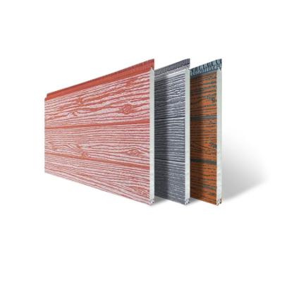 China Modern Cheap Sales Cold Room Exterior Wall PU Polyurethane Insulated Sandwich Metal Panel for sale