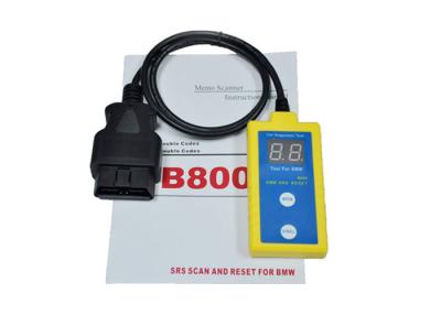 China Car Vehicle B800 Airbag SRS Reset Tool For OBD BMW Electronic Repair Tool Yellow for sale