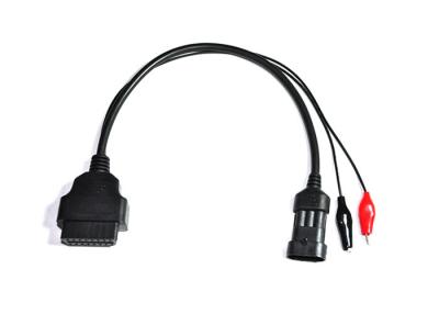 China Fiat 3 Pin Alfa Lancia to 16 Pin OBD to OBD2 Adapter Car Connector for sale