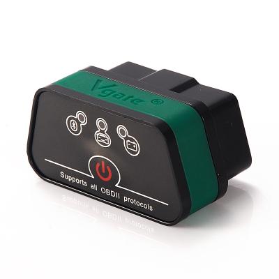 China Multi Color Vgate iCar2 Bluetooth OBD2 Scanner Black And Green Diagnostic Tool for sale