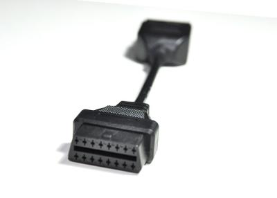 China Subaru 9pin kabel OBD1 aan obd2 16pin loodobd kenmerkende interface 9 speld Te koop