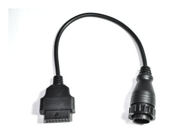 China BZ 14PIN MALE OBD1 To OBD2 Connector 16PIN FEMALE Connect Cable for sale