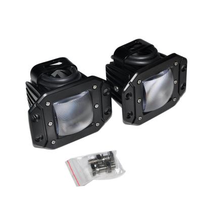 China IP66 10 Watt Flush Mount Off Road Led Lights Back Up LED Lamps System for sale