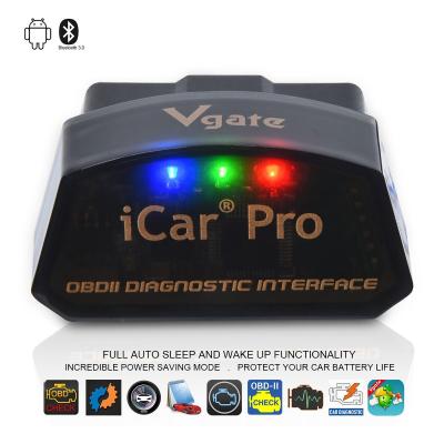 중국 iCar 직업적인 Bluetooth 3.0 Vgate OBD2 스캐너 체크 엔진 결함 부호를 저장하는 2017 초능력 판매용