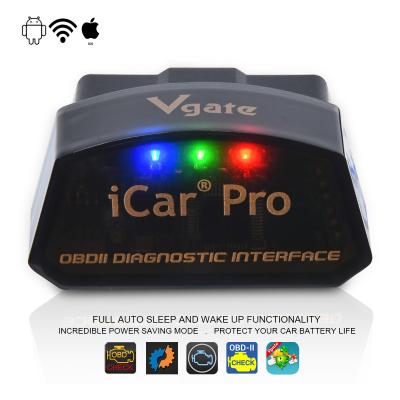 Chine Le plus nouveau code de défaut iCar de moteur de contrôle de scanner de Vgate OBD2 de wifi de Vgate d'économie de super pouvoir pro pour l'IOS d'Android Windown à vendre