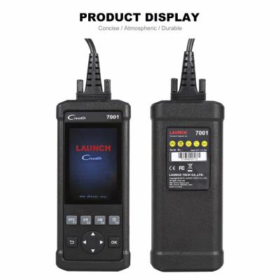 China Launch Creader 7001F Full Launch Diagnostic Tools Full OBD2 Funtions Scanner with EPB/BMS/DPF/SAS/BLEEDING ,Oil Reset for sale