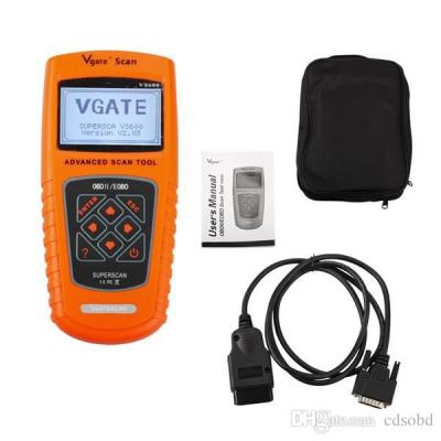 중국 Vgate 검사 공구 VS600 V2.03 Vgate 검사 OBDII/EOBD 검사 공구 OBD2 vgate 대 600의 다 상표 자동 진단 기구 판매용