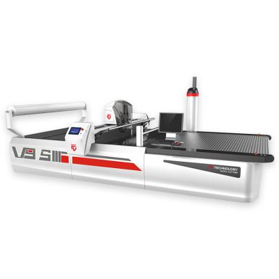 China Garment Shops YYC Automatic Nylon Fabric Apparel Cutter Computer Controlled Cutting Machine For Backpack for sale