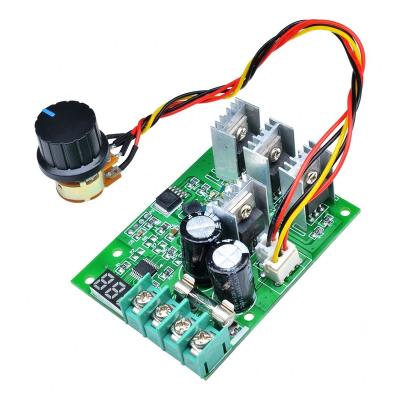 China 30A PWM Motor Speed ​​Controller Module Dimmer Current Regulator+ Display DC6-60V 012347 for sale