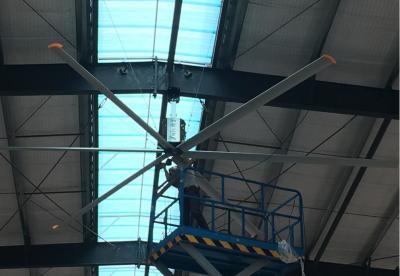 China Workshop Pole Mounted HVLS Fan for sale