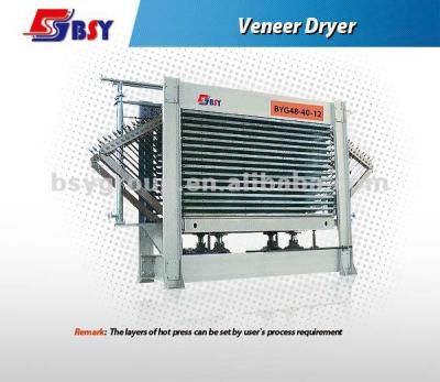 China Veneer Hot Press Dryer BYG48-40-12 BYG48-40-12 for sale