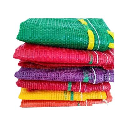 China Hot Sale Environment Friendly Vegetable Gauze Drawstring Mesh Sack Bags Potato Net Bag for sale