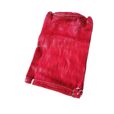 China Environmental friendly wholesale new features packaging fruits pp plastic red tubular gauze net mesh custom bag with low price for sale