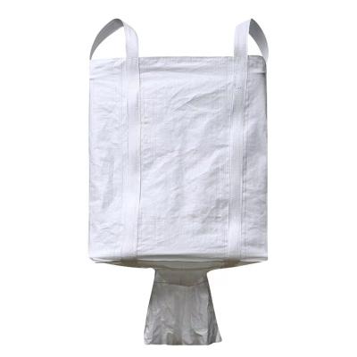 China Breathable Packing Price 1mt PP Woven Jumbo Bags 1 Ton Big Bags 1000kg Fabric FIBC Bag for sale