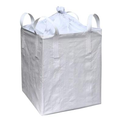 China Breathable High Quality PP Fibc Woven Jumbo Big Volume Bags 1000kg Flexible Cargo Bags for sale