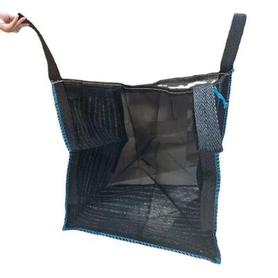 China 1 Ton Jumbo Bag Specification Firewood Bulk Bag Breathable Wooden Bags Mesh for sale