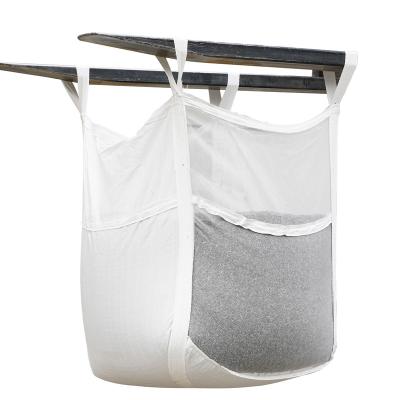 China 1 Ton Jumbo Mesh Bag Vented Breathable Firewood Bag for sale