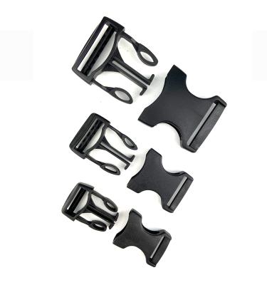 China Center quick release eco-friendly black plastic buckles for side release wholesale lockable buckle for sale