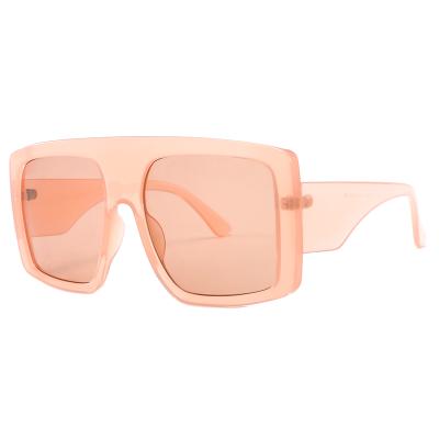 China Fashion Sun Glasses Big Frame Sun Glasses Female Oversized Women Superhot Eyewear 23637 Shades Sunglasses for sale