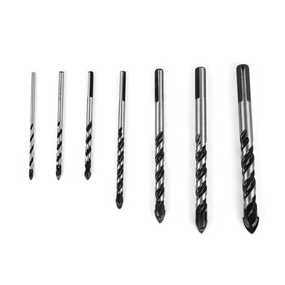 China Used For Trimming And Carving Wooden LA BATTLE Multifunctional Glass Twist Shovel Drill Triangle Bit Bit For Concrete Glass Marble Ceramic Tile 3mm To 12mm DB02054 for sale