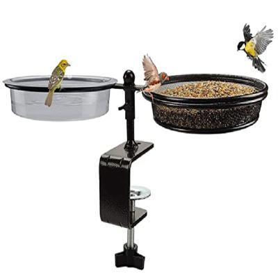 China Top Selling Top Metal Customized Feature Metal Material Customized Pet Hanging Seed Bird Feeder for sale