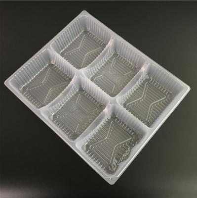 China Recyclable Plastic Cookie Tray For Packaging Clear Cookie Tray Packing Blister Tray PET for sale