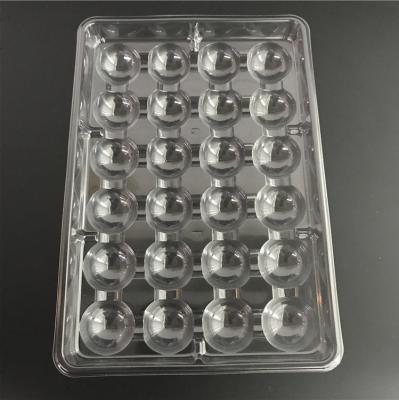 China Recyclable Clear Disposable Plastic Insert Chocolate Blister Packaging Tray for sale