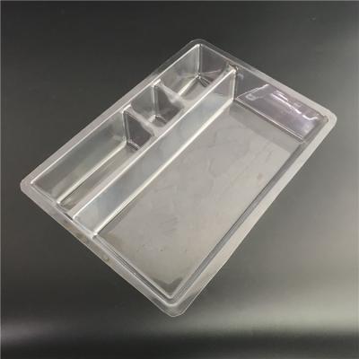 China Recyclable Transparent Plastic Medical Blister Tray Disposable Medical Plastic Trays for sale