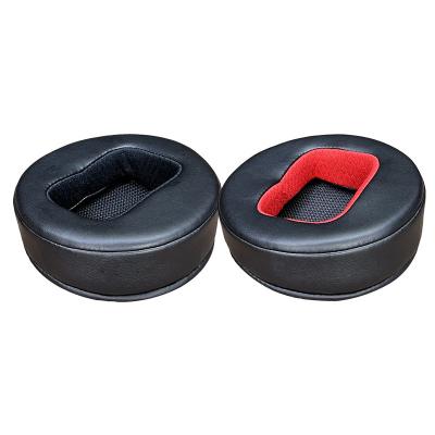 China DIY Comfortable And Durable Protein Ear Pad Leather Ear Covers Earpad For Earphone Universal Around Diameter 100 105 110 115 120MM for sale