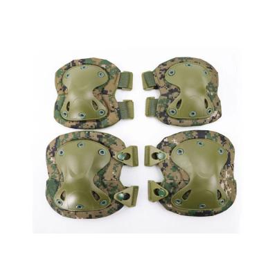 China Non-slip Wear-Resistant Military Army Protective Sports Pads Gear for Skating Shooting Knee Cycling CS Paintball Game Elbow Pad for sale