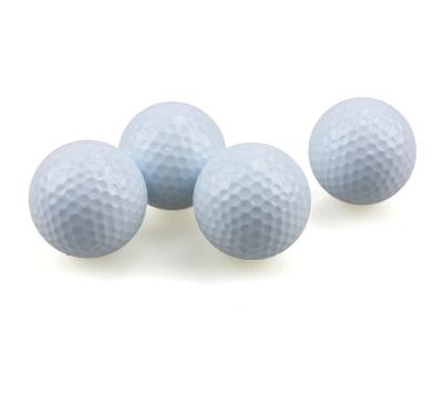 China Custom PU Ball Logo White Championship Training Golf for sale