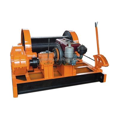 China Lifting and Pulling WINCH Gasoline Petrol Benzine Shortage Battery Start Equipments Machine Powered 3000kg 5000kg 8000kg 10000kg Gasoline Engine for sale