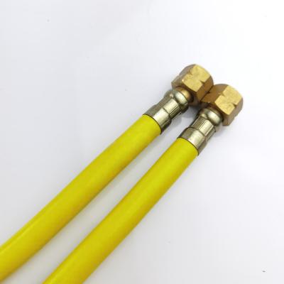 China Professional Yellow Natural Pvc Gas Stoves Manufacturer Gas Hose Flexible Rubber Hose For Stove for sale