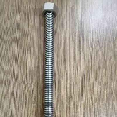 China Oil Factory Direct Sales DN12 DN20 Stainless Steel Corrugated Metal Flexible Industrial Hose for sale