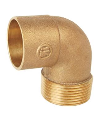 China Wholesale Bronze Forged Brass Fittings Quick Connector Wire Elbow Forged Pipe Fitting Equal for sale