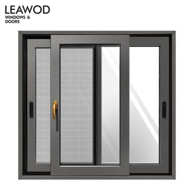 China 2020 LT138 Windows Triple Glazed Aluminum Sliding Window Slide for sale