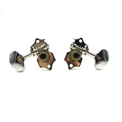 China HF Classic Guitar String Tuning Pegs Chrome Plated Machine Heads Simple Keys Tuners Hole Vintage Style Vintage Tuning Style for sale