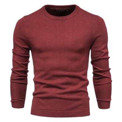 China 2021 Regular High Quality Men's 100% Custom French Terry Wholesale Crewneck Sweatshirt Man Logo Business Casual Sweatshirt for sale