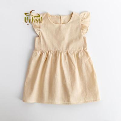 China Summer Kids Anti-static Dresses For Girls Sleeveless Dress For Kids Soft Dress For Baby Princess for sale