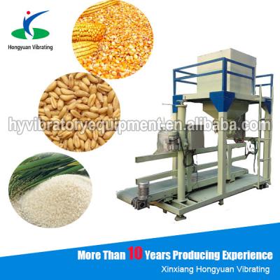 China corn wheat grain automatic weighing filling bagging machine for sale