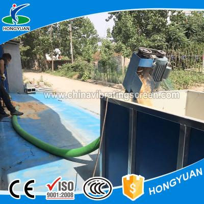 China Truck Loading Portable Corn Auger Conveyor for sale