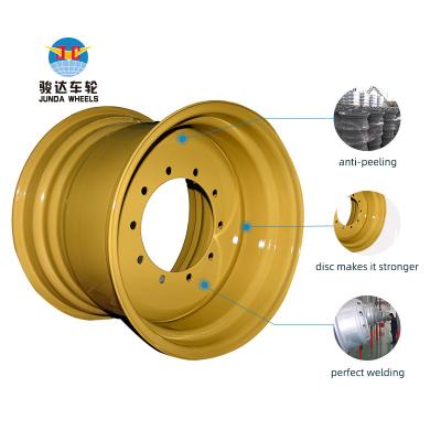 China Steel Roller Road Roller Wheel 26XDW20 For SDLG Agricultural Machinery Wheel for sale