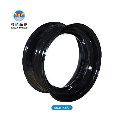 China OTR Vehicle Rims Wheels Hevi Truck OTR Wheel 9 Hole Rim 14.5x7.00 Medium Steel Wheel for sale