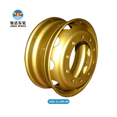 China Passenger car low priceprofessional made passenger car wheel 22.5x9.00 for HIGHER bus wheel rim for sale