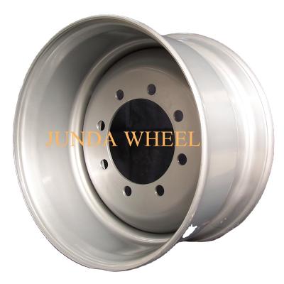 China Heavy Truck CHINA SUPPLIER 22.5x11.75 Inch Wheel Steel Rim Tubeless Wheel for sale